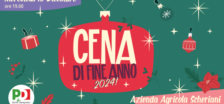 Cena di fine anno 2024